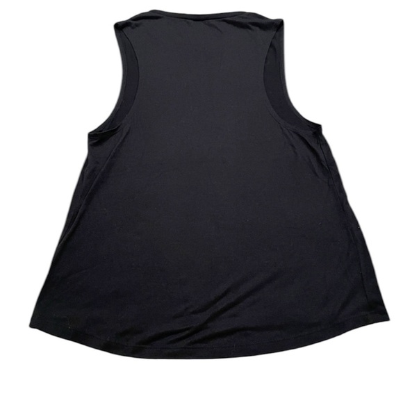Metric Band Black Tank Top Sleeveless Rounded Neckline Size Large - Picture 2 of 5